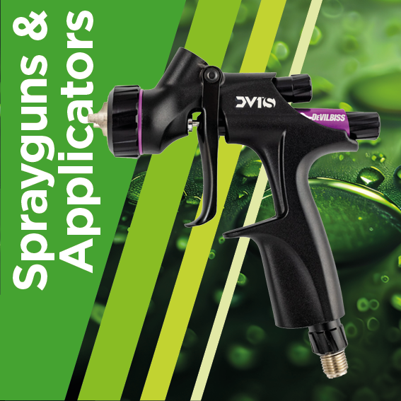 Spray Guns + Applicators
