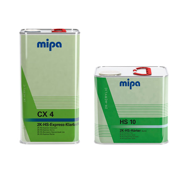 Mipa CX4 Lacquer Kit With HS10 Fast Hardener 7.5L