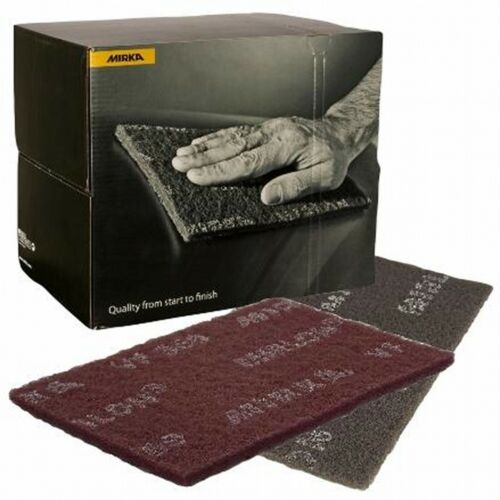 Mirka Mirlon Hand Pads U/Fine Grey Pk 20